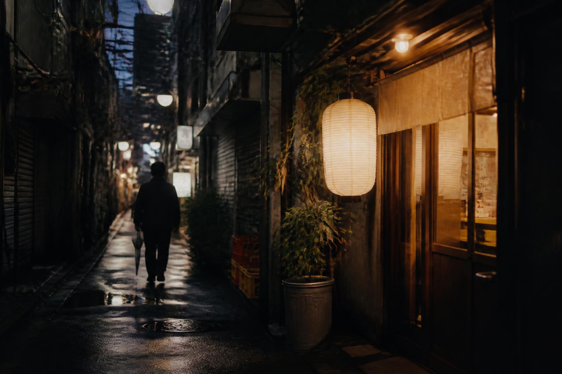 Tokyo — Golden Gai, after rain